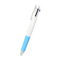 クリップオンG3色ボールペンホワイト ライトブルー 無料のし袋