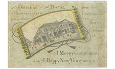 明治19年（1886年）の年賀状