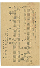 当せん番号一覧表