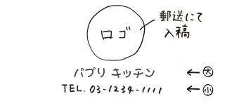 ご注文書記入例