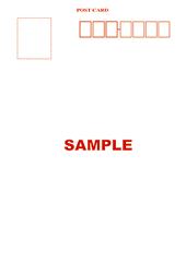 私製はがき（フォトタイプ以外のタイプ）